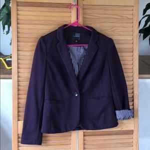 Purple blazer